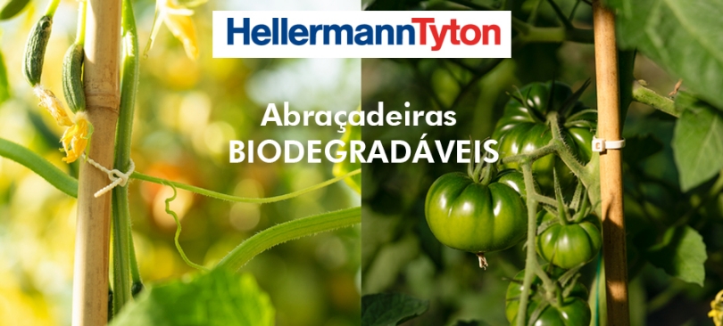 Abraçadeiras Biodegradáveis da Hellermann Tyton