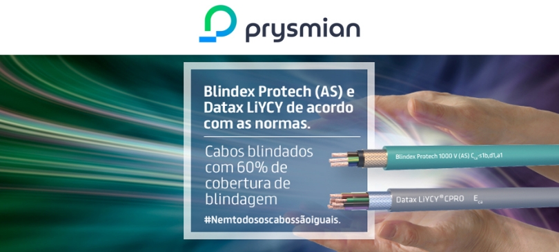 Soluções de cabos blindados da Prysmian Group