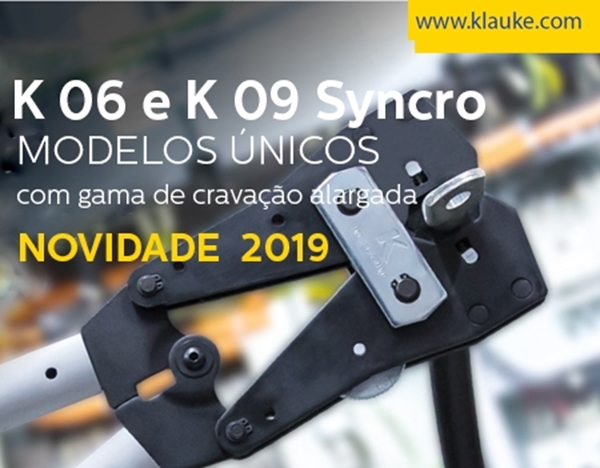 K06 e K09 Syncro - A nova ferramenta de cravação KLAUKE