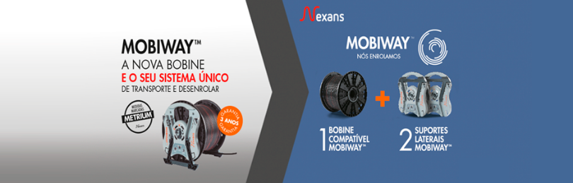 O novo kit patenteado da Nexans:  MOBIWAY™