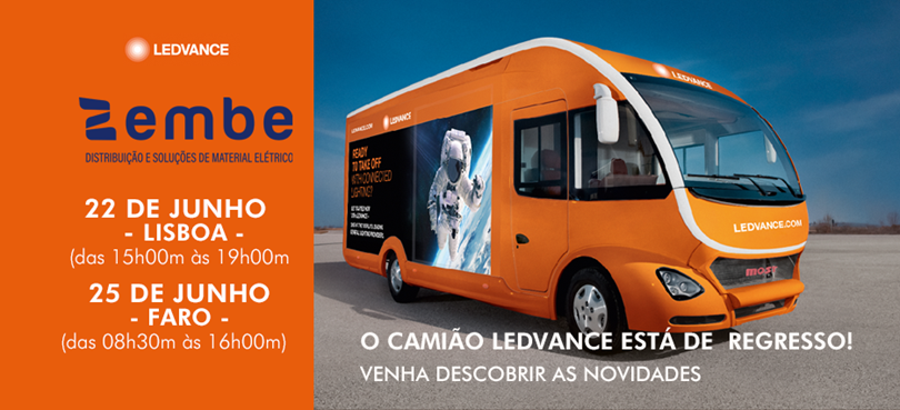 O camião Ledvance está de volta O camião Ledvance está de volta