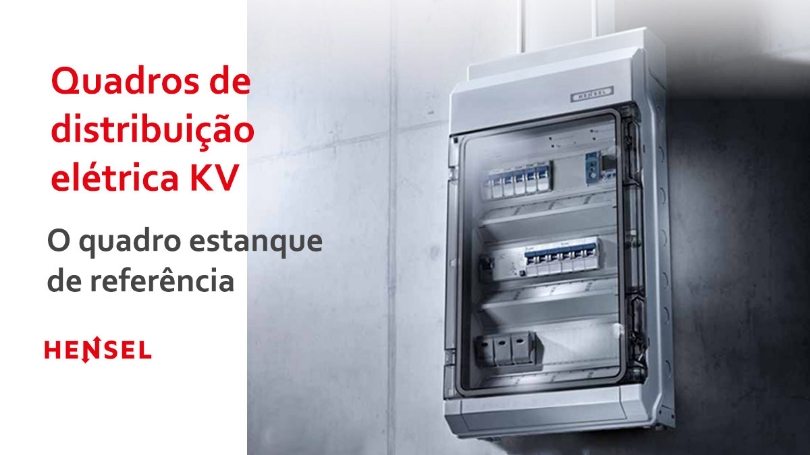 QUADROS DE DISTRIBUIÇÃO ELÉTRICA TIPO KV da HENSEL QUADROS DE DISTRIBUIÇÃO ELÉTRICA TIPO KV da HENSEL